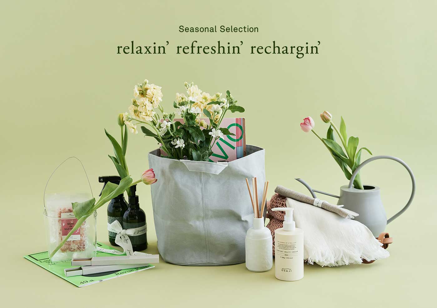 relaxin’ refreshin’ rechargin’